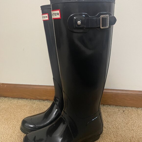 Hunter Women's Original Tall Rain Boots - Picture 4 of 5